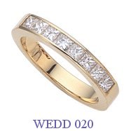 Diamond Wedding Ring - WEDD 020